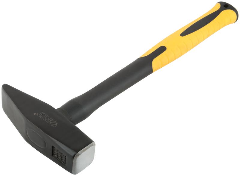 Молоток кованый Профи 1000г фибергласовая усилен. ручка FIT 44328