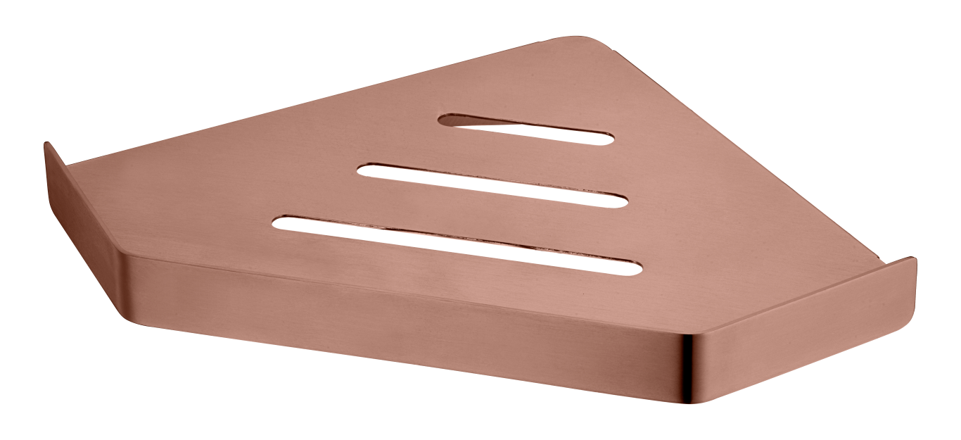 Угловая полка NEW VENTURO BRUSHED BRONZE