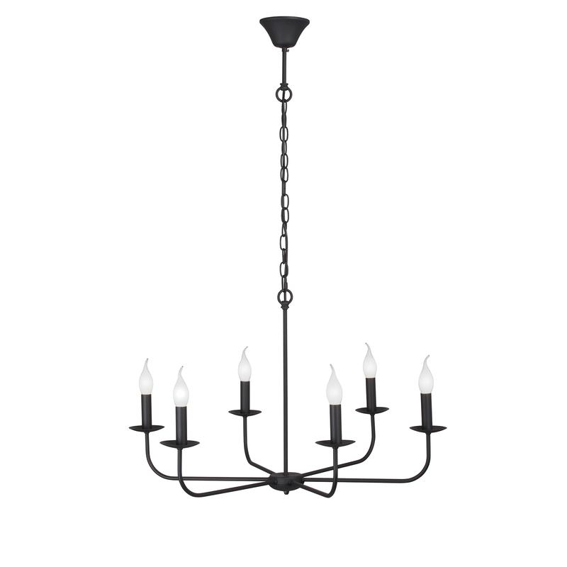 Люстра 6xE14 макс. 40Вт Vitaluce V3985-1/6