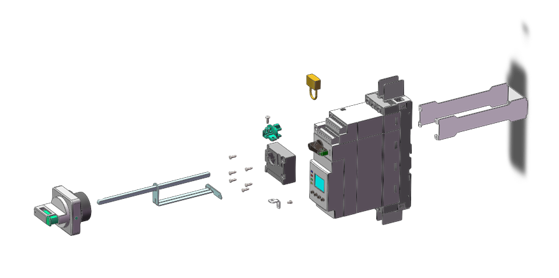 Рукоятка GM2/GM3/MFS черн. SE GMAPB54