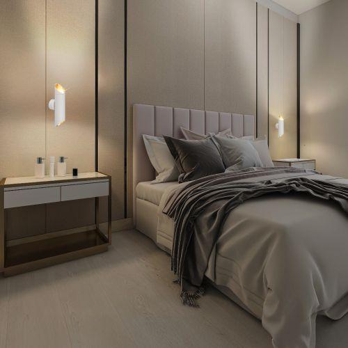 Светильник WL52 WH/GD 2хGU10 2х12Вт IP20 настенный бел. золото Эра Б0061200