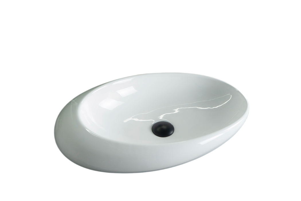 Раковина Gid N9050 51167 накладная белая 59x37x14