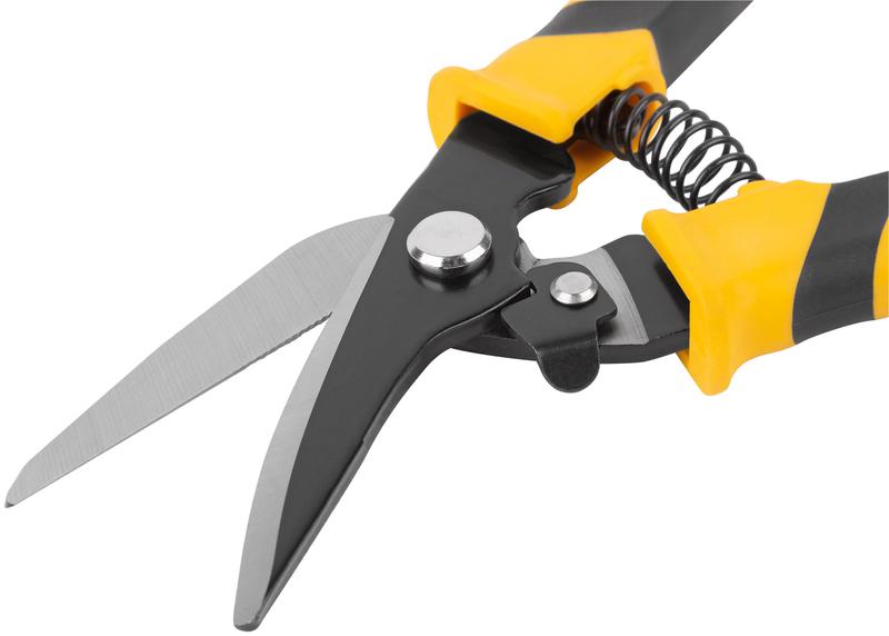 Ножницы по металлу усиленная пружина левые 225мм FIT 41440