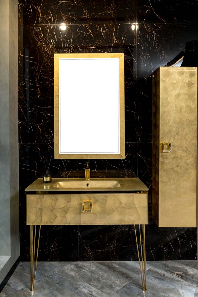 Консоль LUCIDO 100 см Поталь GoldFoil