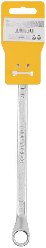 Ключ накидной "Хард" хромированное покрытие 13х17мм FIT 63615