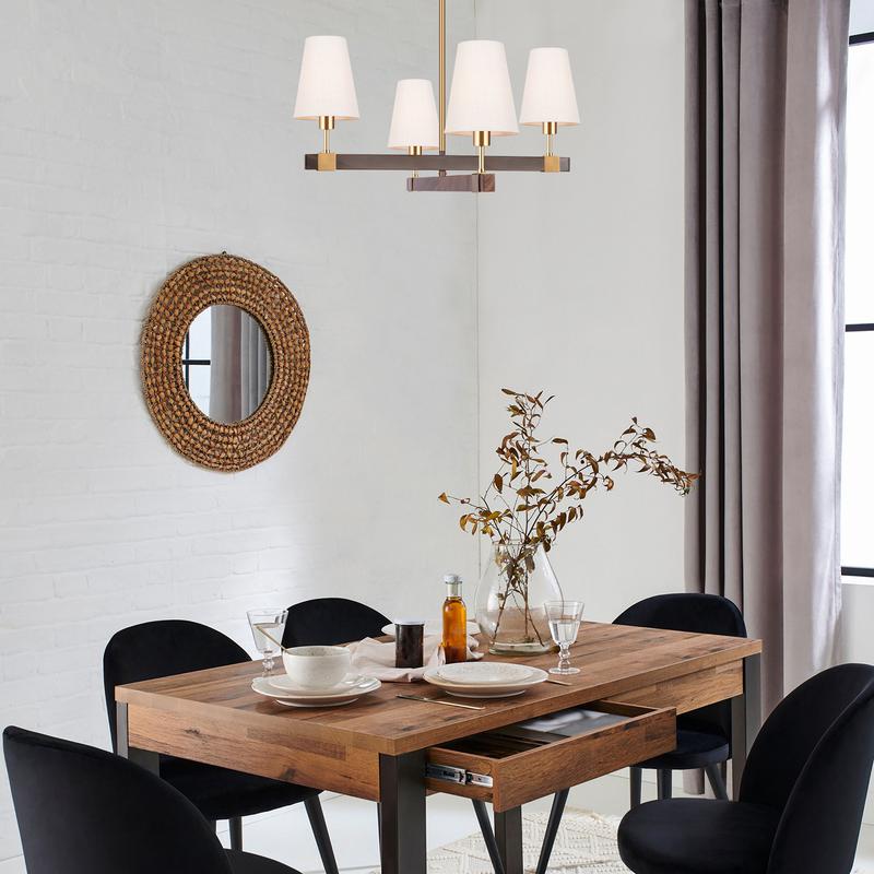 Светильник Fusion 40Вт E14х4 IP20 подвесной Freya FR5268PL-04B