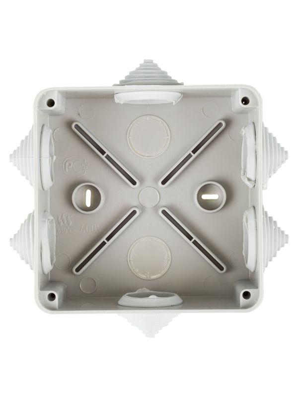 Коробка распаячная ОП 100х100х50 IP55 KM41234 IEK UKO11-100-100-050-K41-55