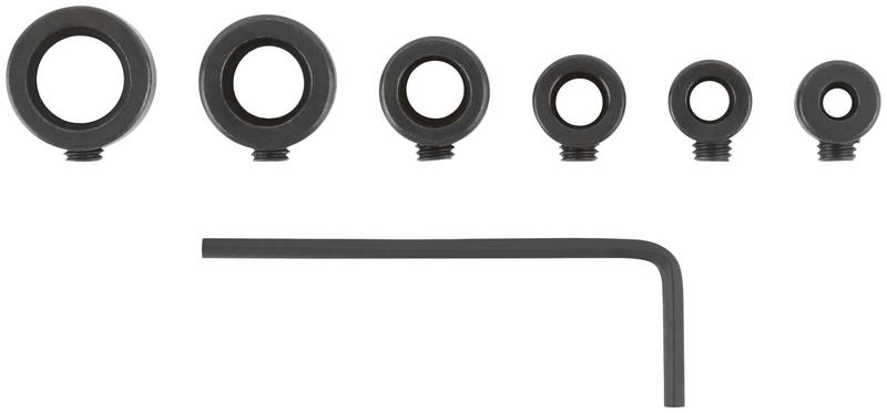 Набор стопперов для сверел 3; 4; 5; 6; 8; 10мм (6 предметов) КУРС 36426