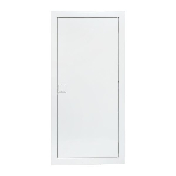 Щит комбинированный встраив. Nova 2 DIN-рейки + 2 монтаж. платы 4 габарит IP41 с пластик. дверью EKF nv-cb-pd-2+2