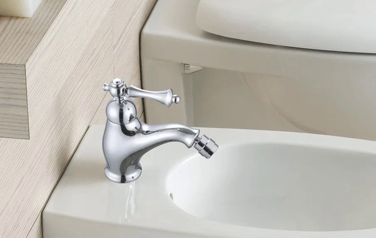 Смеситель для биде Rose R0107, хром