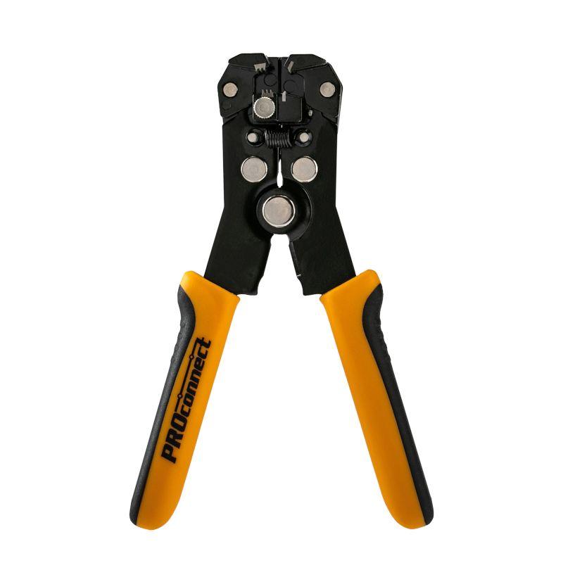 Инструмент для зачистки кабеля 0.2-6.0кв.мм и обжима наконечников HT-766М PROCONNECT 12-4005-6