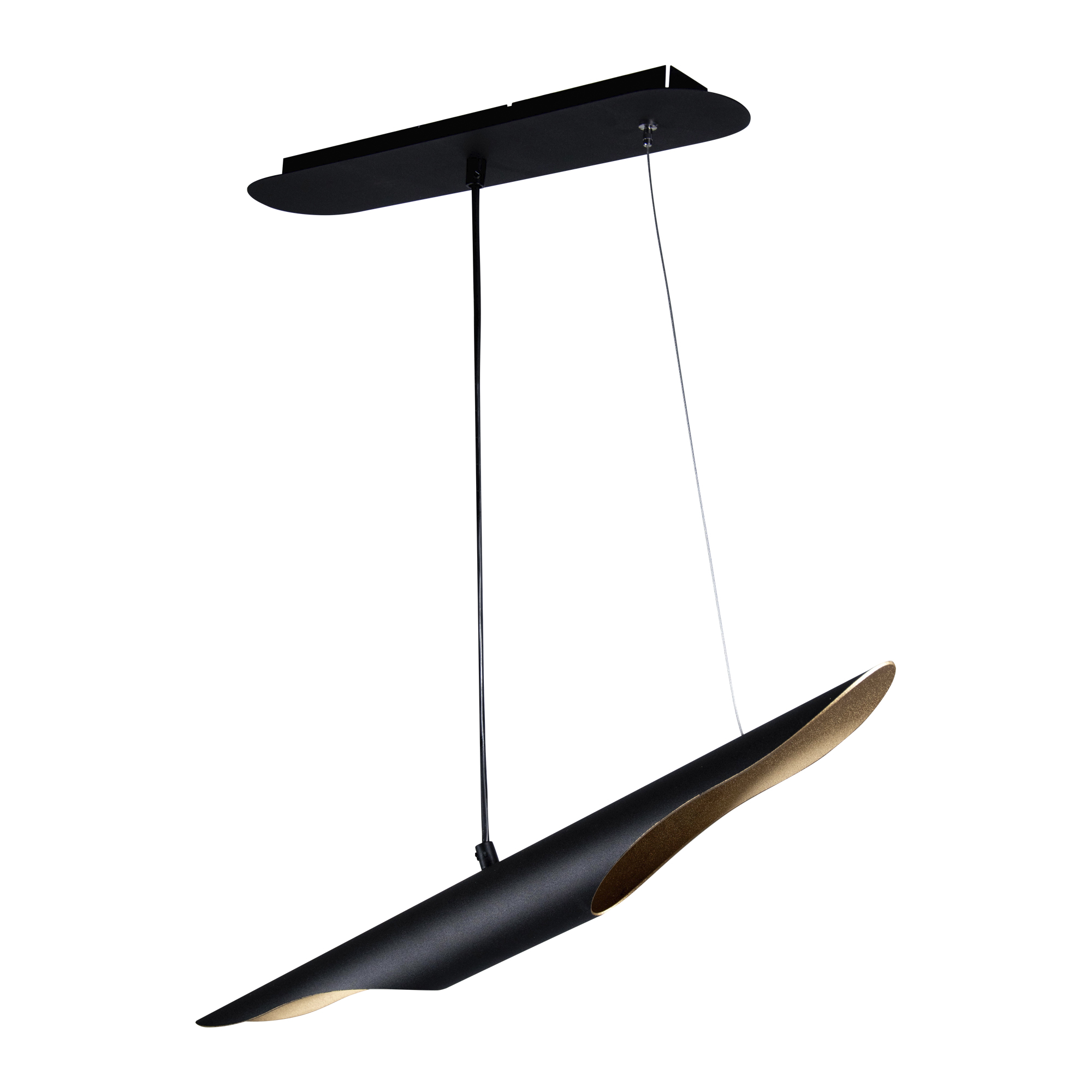 Светильник подвесной Мишель 80 222 черн.зол. НСБ 01-2х25-102 G9