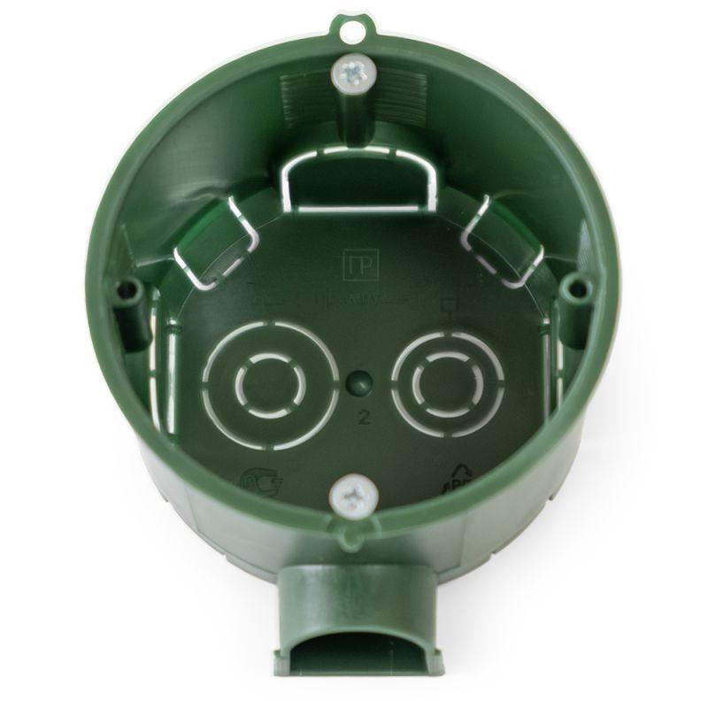 Коробка установочная 68х45 безгалогенная (HF) с саморезами Промрукав 80-0560См