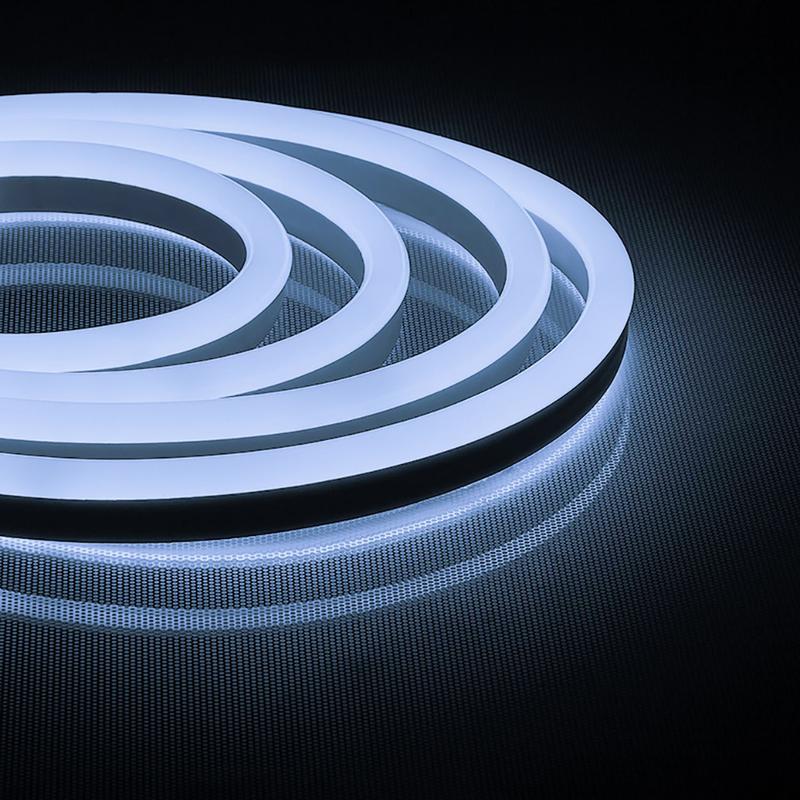 Лента светодиодная 120SMD(2835)/м 9 6Вт/м 220В IP67 50м 6500 LS720 с 1 сетевым шнуром 1 заглушкой 1 коннектором в комплекте (уп.50м) FERON 29560