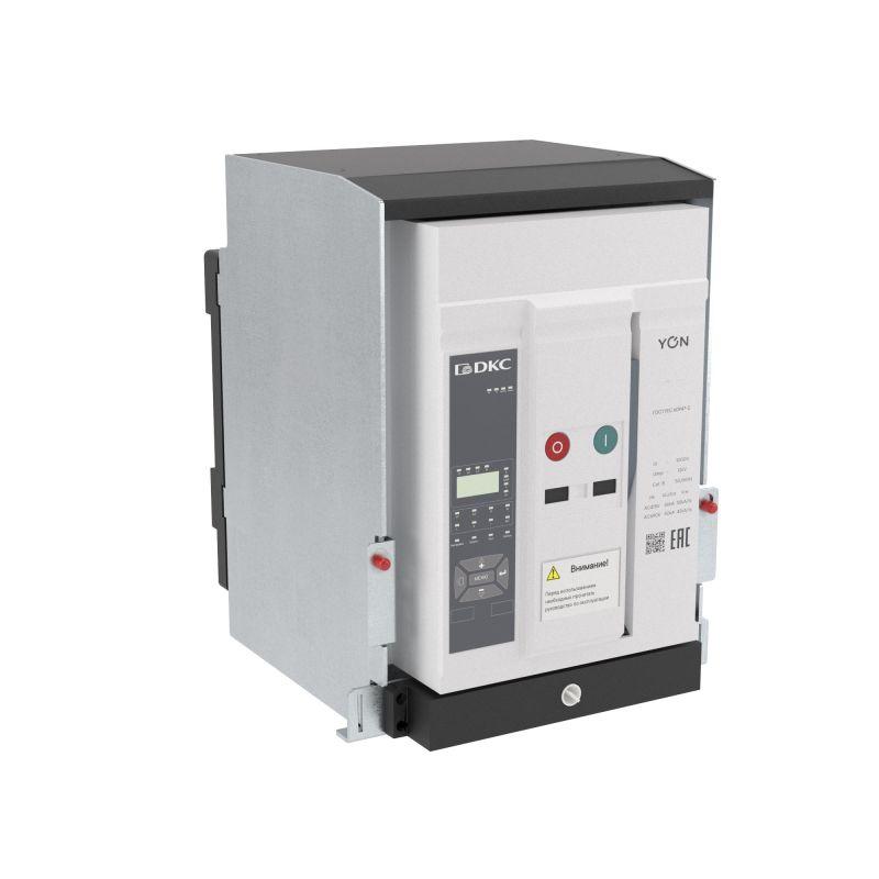 Выключатель автоматический воздушный 3P 1000А 66кА pro ANX10N расцепитель ETA выкатн. горизонт./вертикал. подключение YON ANX10NS3DH522200K