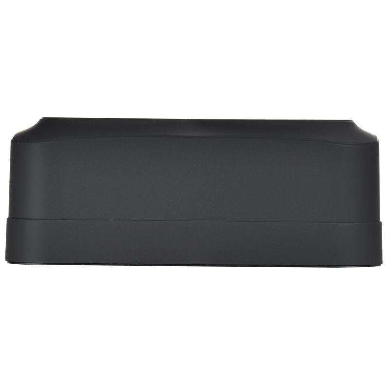 Розетка 2-м ОП GLORY РС22-3-ХЧм 16А с заземл. без защ. шторок черн. матов. IEK ERH21-K02M-16