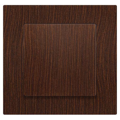 Выключатель 1-кл. СП Accent 6-101-10 10А IP20 250В AL/CU венге Intro Б0063444