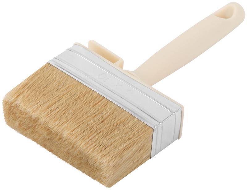 Макловица "мини" 30х100мм натур. свет. щетина пластик. корпус КУРС 01662