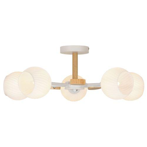 Люстра Chiara 9180-305 60Вт 5хE27 60Вт модерн Rivoli Б0068452