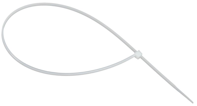 Хомут 2.5х380мм P6.6 стандартный бел. (уп.100шт) IEK UHH30-D025-380-100-K01