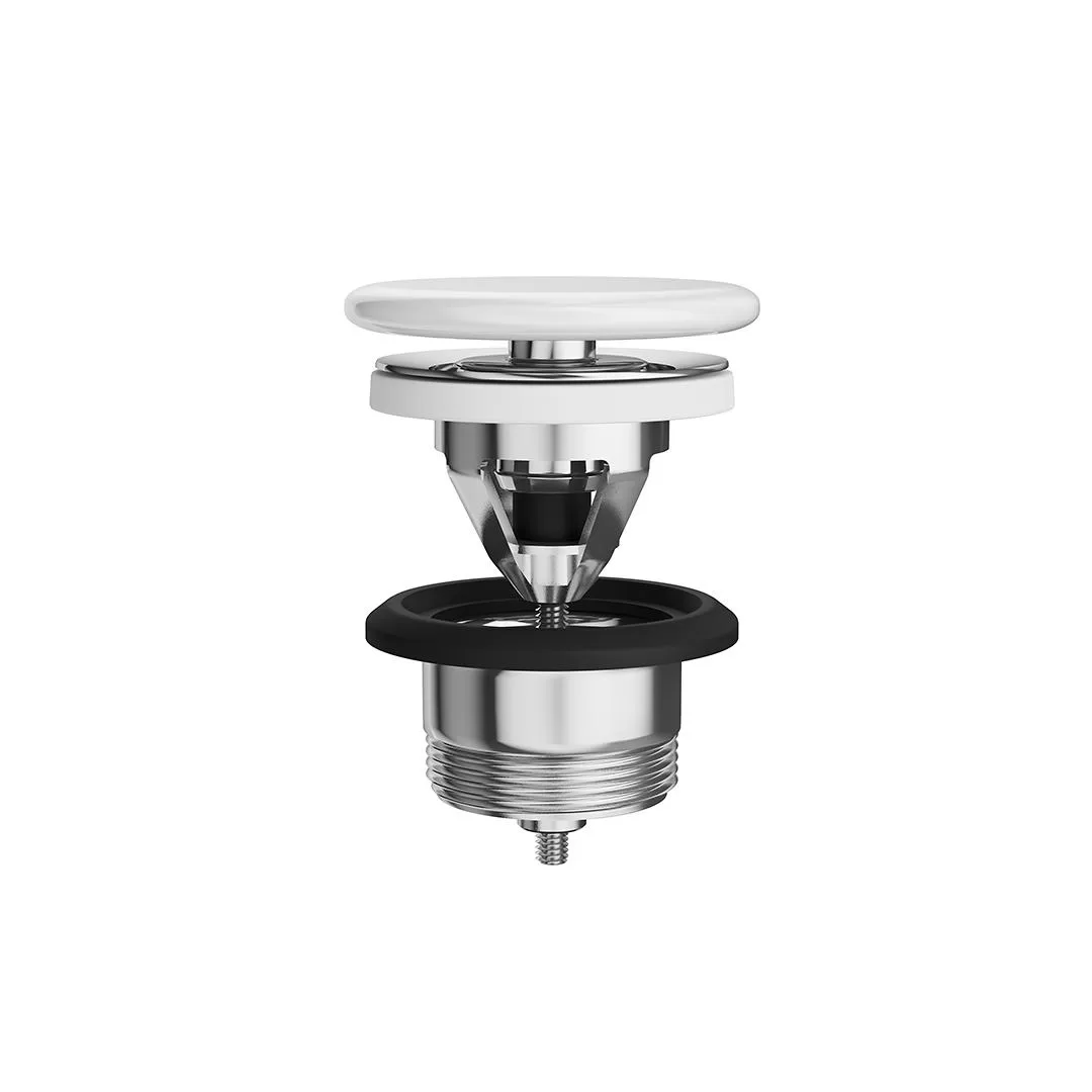 Донный клапан клик-клак с керамической крышкой