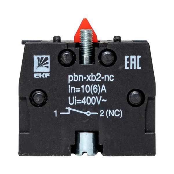 Контакт дополнительный XB-2 NC красн. EKF pbn-xb-2-nc