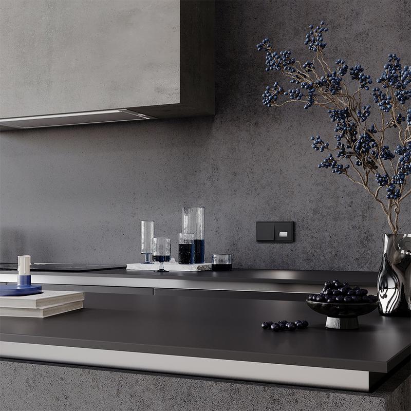 Подсветка светодионая СП S70 механизм черн. матов. Voltum VLS070608