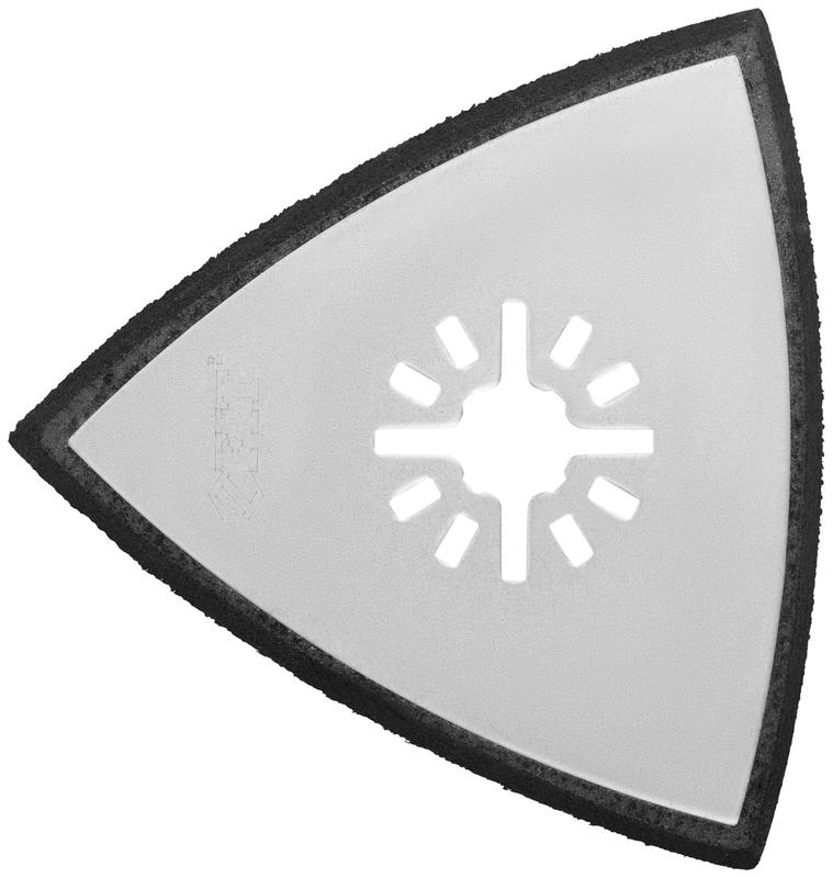 Подошва длям ФИ для шлифовальных листов треугольная 80мм FIT 37951