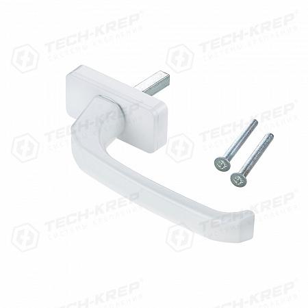 Ручка оконная Slim штифт 35мм метал. бел. (уп.1шт) Tech-Krep/Zitar 148129