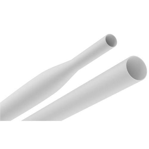 Трубка термоусадочная ТТУ нг-LS 6/3 1м бел. (уп.25шт) Эра Б0067616