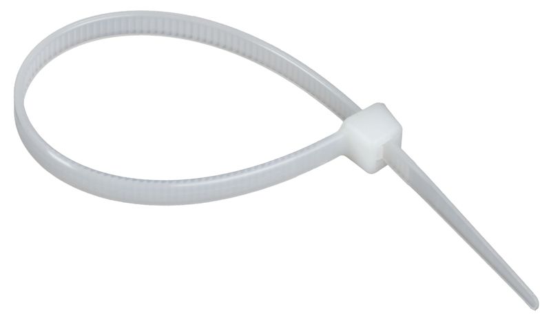 Хомут 4.6х160мм P6.6 стандартный бел. (уп.100шт) IEK UHH30-D046-160-100-K01