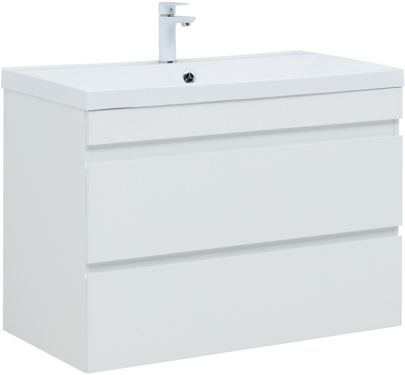 Тумба Нота new 90 цв.белый глянец (335419)