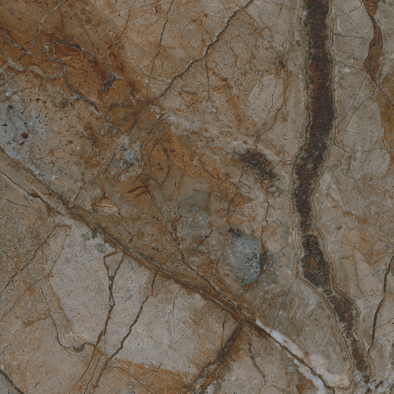 Керамогранит Театро коричневый 50,2х50,2, SG457802R