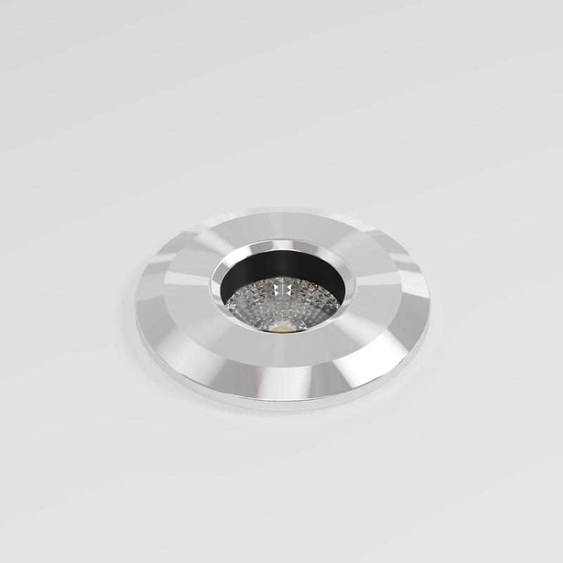 Светильник Flash 1Вт 3000К IP67 встраив. Maytoni O044DL-L1S3K2