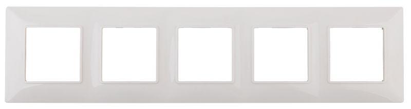 Рамка 5-м 14-5005-01 Elegance бел. ЭРА Б0034405