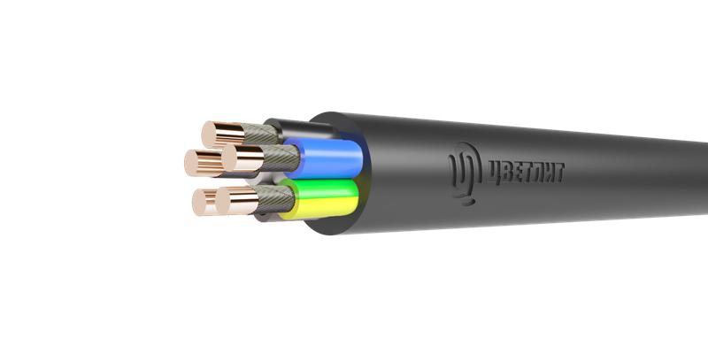 Кабель ВВГнг(А)-FRLSLTx 5х4 ОК (N PE) 0.66кВ (м) Цветлит 00-00140852