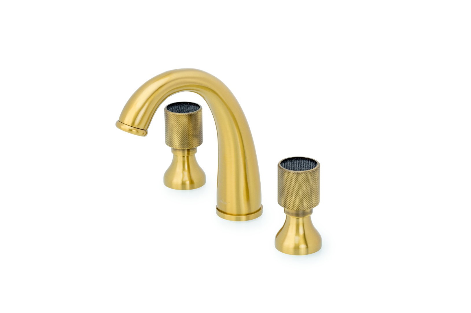 Смеситель для умывальника на 3 отв. ROYAL CRYSTAL black, бронза