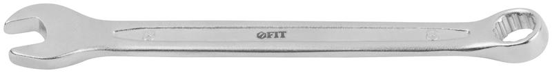 Ключ комбинированный усиленный "Гранд" CrV холодный штамп 8мм FIT 63278