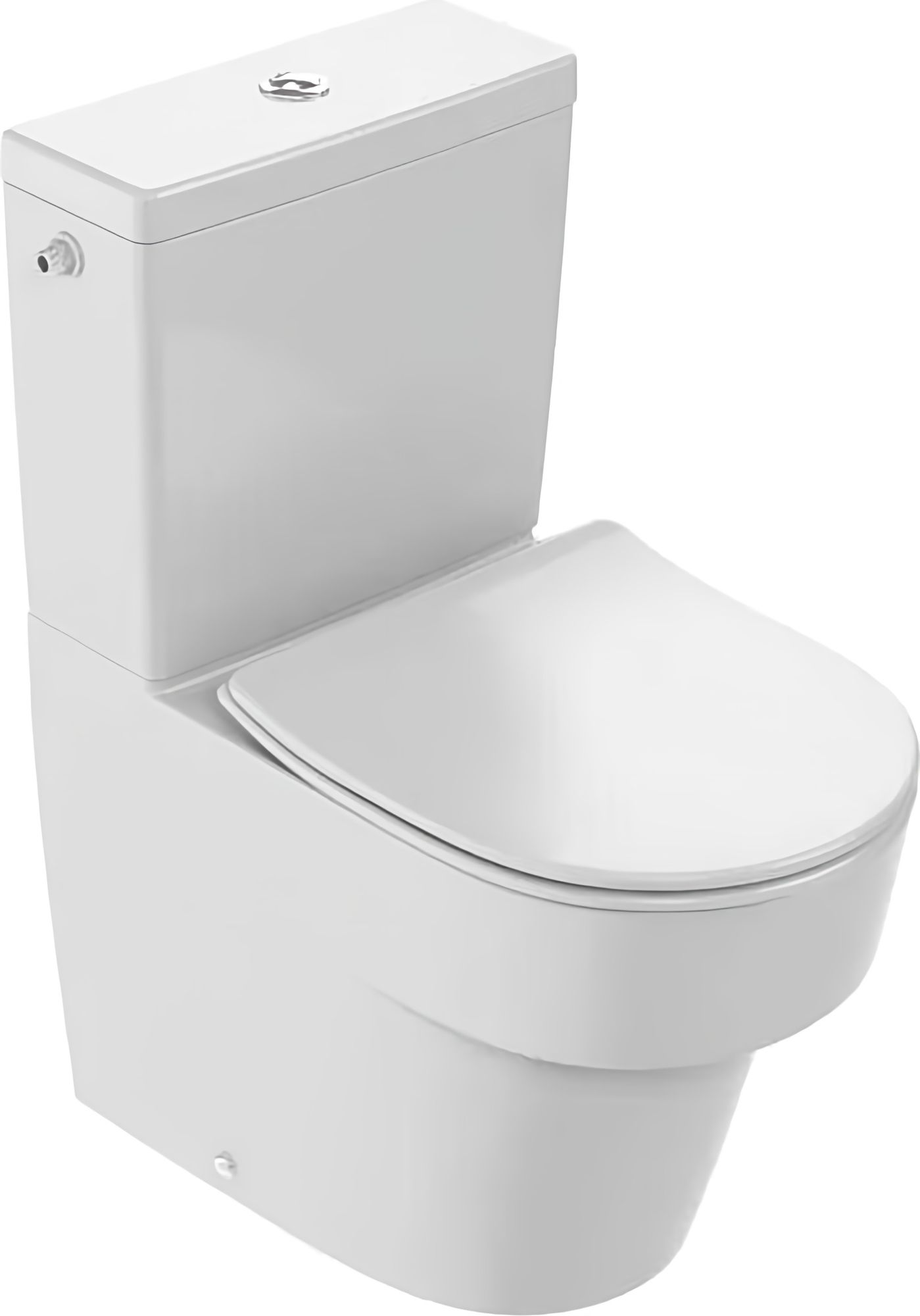 UJT102-00 Чаша напольного унитаза ODEON RIVE GAUCHE 595х362 (БЕЗ СИДЕНЬЯ!!) JACOB DELAFON (333082)