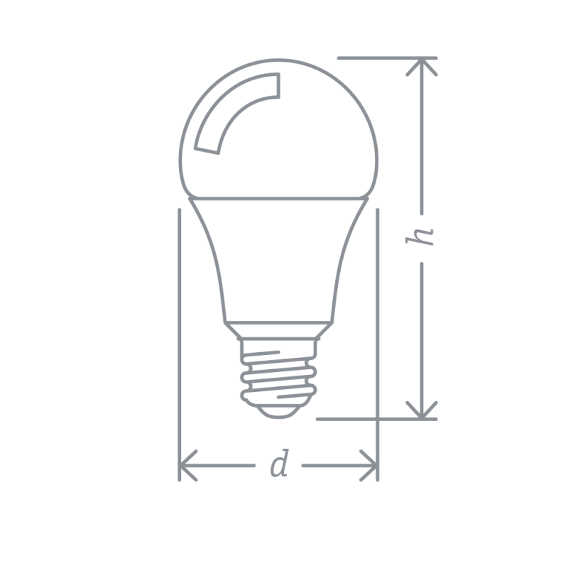 Лампа светодиодная 61 478 NLL-A60-12-24/48-4K-E27 12Вт грушевидная матовая 4000К нейтр. бел. E27 1000лм 24-48В низковольтная Navigator 61478