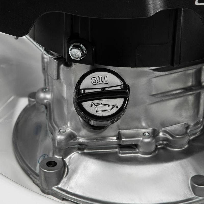 Газонокосилка бензиновая KR-430NSP несамоходная 150куб.см 43см Kranz KR-16-1235