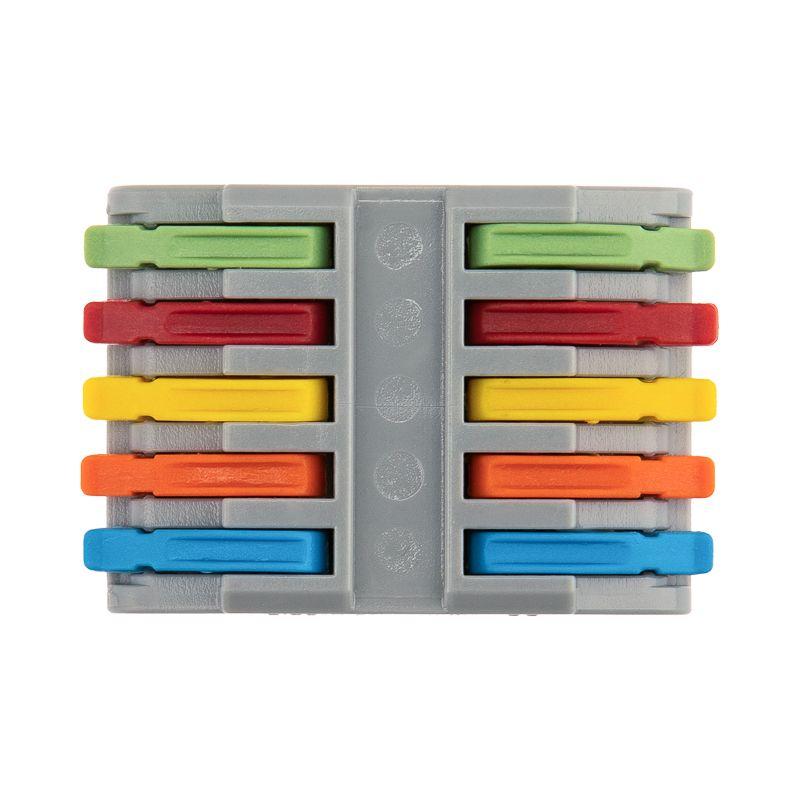 Клемма СМК 222-425 проходная 5 полюсов (0.08-4кв.мм) сер. Rexant 07-5245