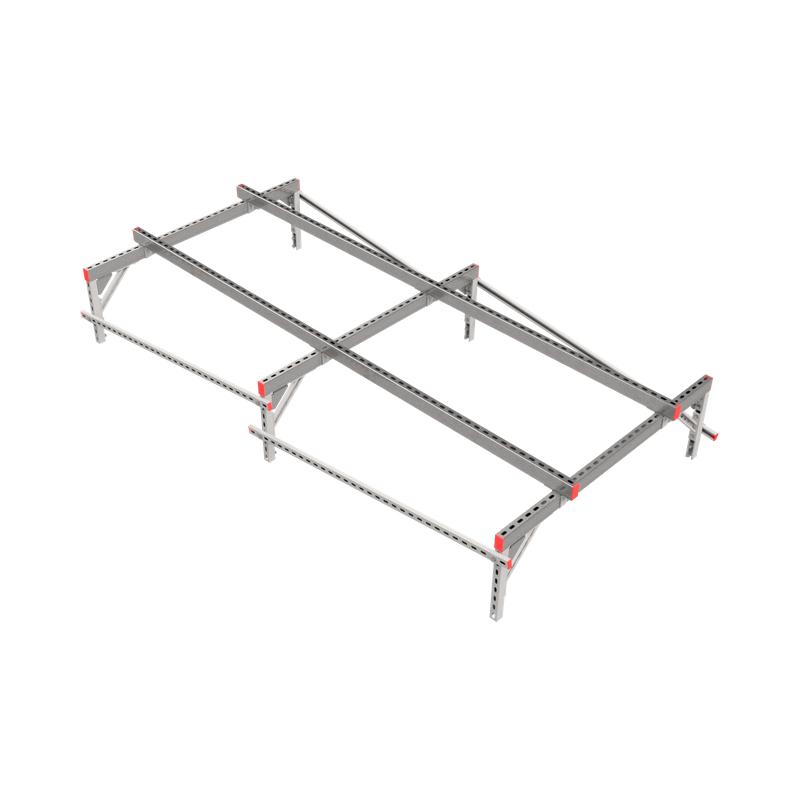 Конструкция опорная для установки оборудования TECHNORAPTOR 1500х3000 тип 1 КМ TR0481