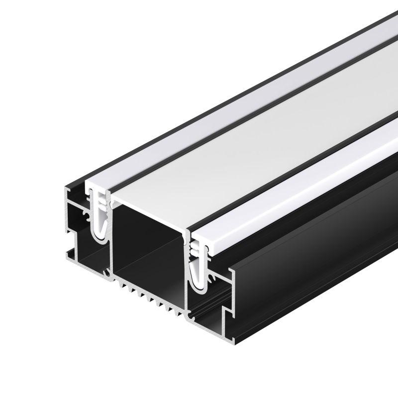 Профиль STRETCH-32-CEIL-CENTER-2000 BLACK L2000 алюм. Arlight 055208