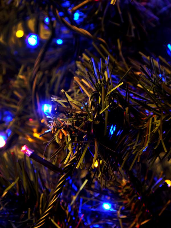 Гирлянда ILD400C-GM 400LED мульти 20м 8 реж. Shlights 4690601043764