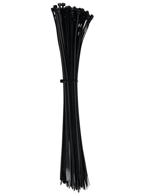 Хомут кабельный 3.6х350 нейл. черн. (уп.100шт) IEK UHH32-D036-350-100