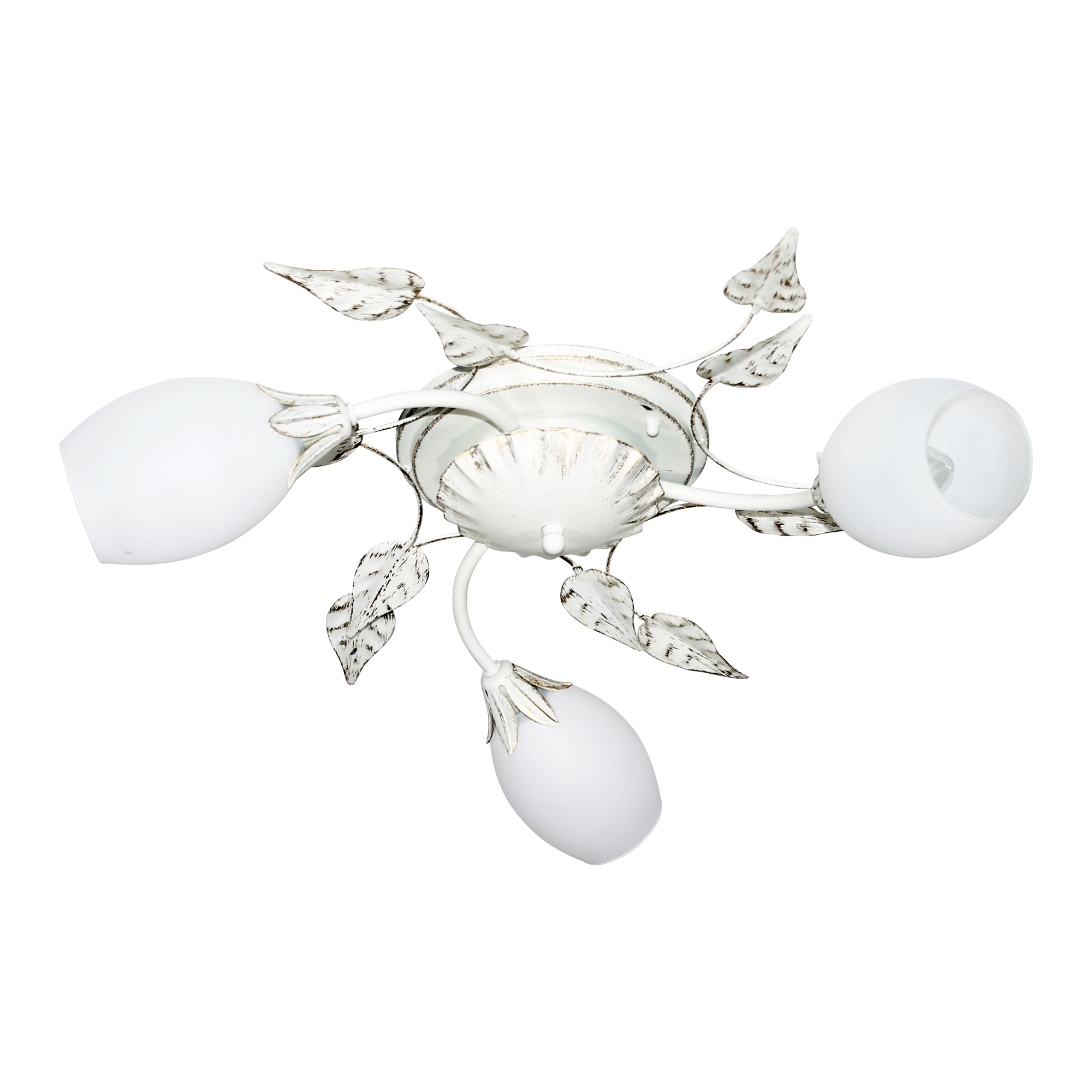 Светильник потолочный Глория 138 бел./зол. НПБ 01-3х60-230 Е14