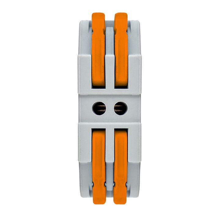 Клемма строительно-монтажная СМК проходная 222-422 2п 0.08-4кв.мм (уп.25шт) PROxima EKF plc-smk-422