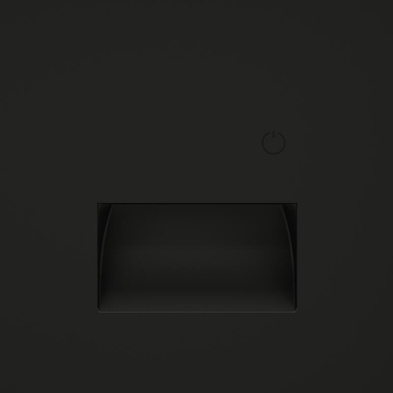 Подсветка светодионая СП S70 с датчиком механизм черн. матов. Voltum VLS070708