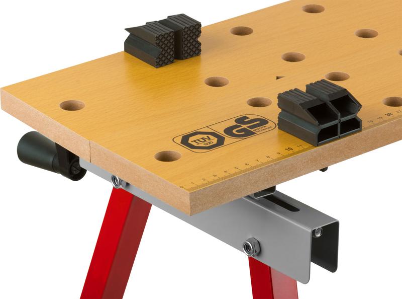 Верстак складной рабочая высота 760мм ширина изделия до 235мм FIT 65472